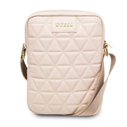 Guess Τσάντα Tablet GUTB10QLPK 10" ροζ Quilted