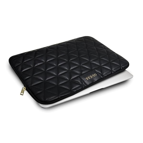 Guess Θήκη GUCS13QLBK 13" μαύρο Quilted - Image 4