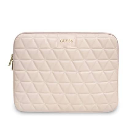 Guess Θήκη GUCS13QLPK 13" ροζ Quilted