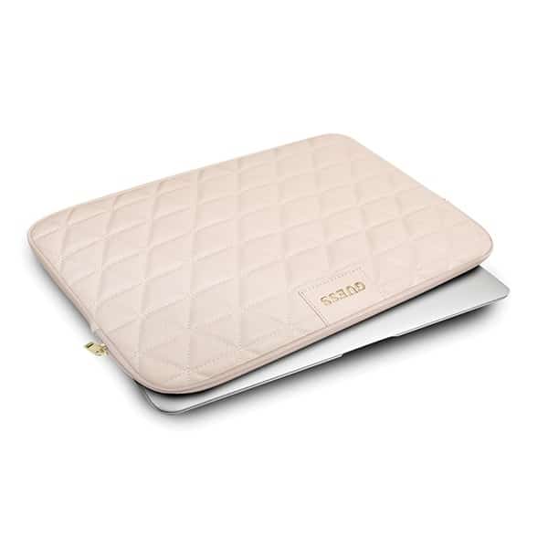 Guess Θήκη GUCS13QLPK 13" ροζ Quilted - Image 4