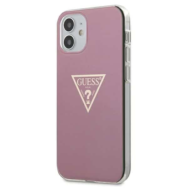 Guess Metallic Collection - θήκη για Apple iPhone 12 mini - Ροζ - Image 2