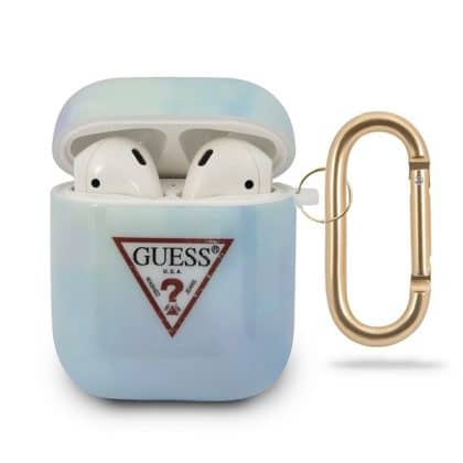 Guess GUACA2TPUMCGC02 AirPods 1/2 cover Μπλε/blue Tie & Dye Collection