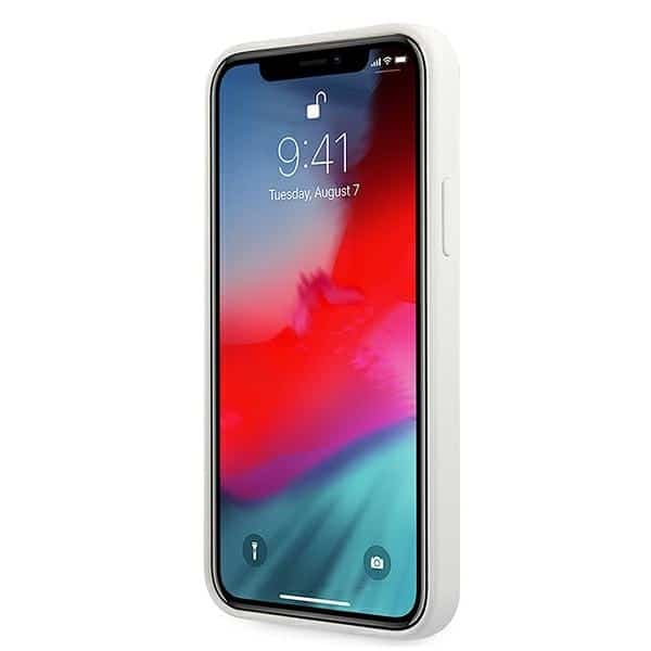 Guess Metal Logo Script - θήκη για Apple iPhone 12 mini - Λευκό - Image 5