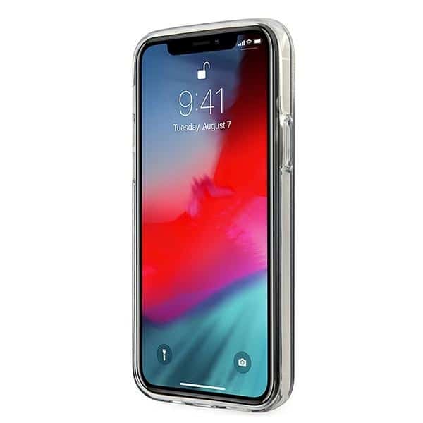 Guess Glitter Gradient Script - θήκη για Apple iPhone 12 mini - Χρυσό - Image 5