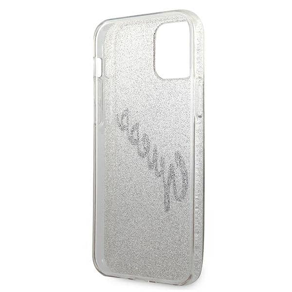Guess Glitter Gradient Script - θήκη για Apple iPhone 12 mini - Χρυσό - Image 7