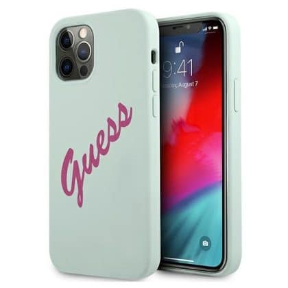 Guess Silicone - θήκη για Apple iPhone 12 Pro Max - Μπλε