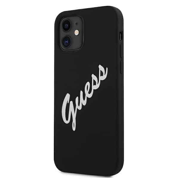 Guess Silicone - θήκη για Apple iPhone 12 mini - Μαύρο - Image 2