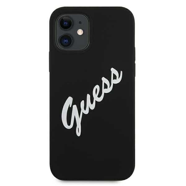 Guess Silicone - θήκη για Apple iPhone 12 mini - Μαύρο - Image 3