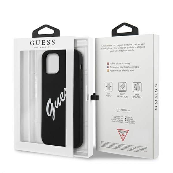 Guess Silicone - θήκη για Apple iPhone 12 mini - Μαύρο - Image 8