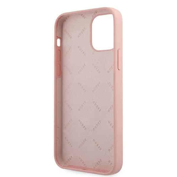 Guess Script vintage - θήκη για Apple iPhone 12 Pro Max - Ροζ - Image 7