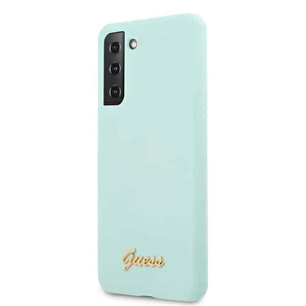 Guess Metal Logo - θήκη για Samsung Galaxy S21+ 5G - Μπλε - Image 2