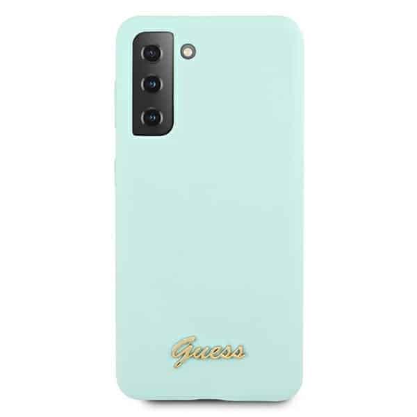 Guess Metal Logo - θήκη για Samsung Galaxy S21+ 5G - Μπλε - Image 3
