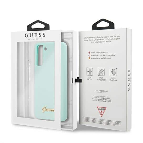 Guess Metal Logo - θήκη για Samsung Galaxy S21+ 5G - Μπλε - Image 8