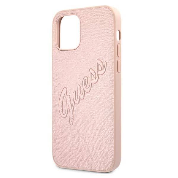 Guess Vintage - θήκη για Apple iPhone 12/12 Pro 6,1 - Ροζ - Image 6