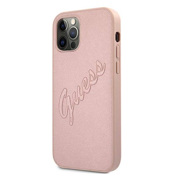 Guess Vintage - θήκη για Apple iPhone 12 Pro Max - Ροζ - Image 2