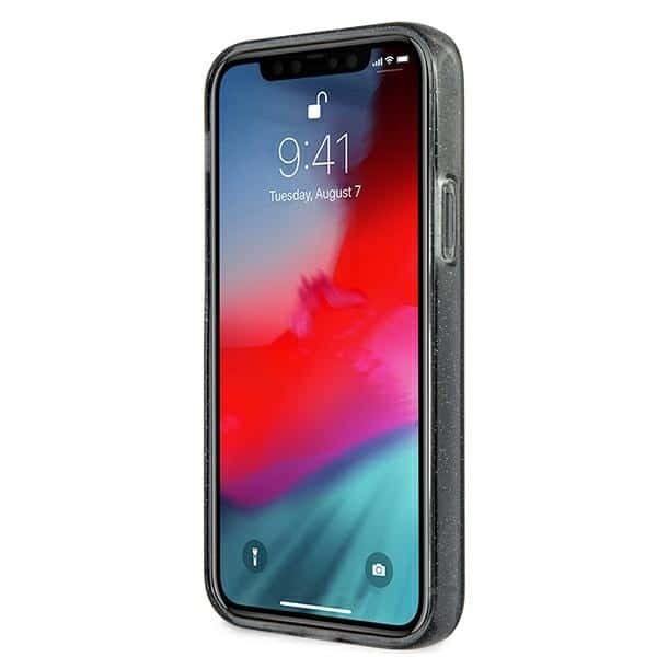 Guess Glitter 4G Big Logo - θήκη για Apple iPhone 12 Pro Max - Μαύρο - Image 5