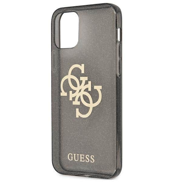 Guess Glitter 4G Big Logo - θήκη για Apple iPhone 12 Pro Max - Μαύρο - Image 6
