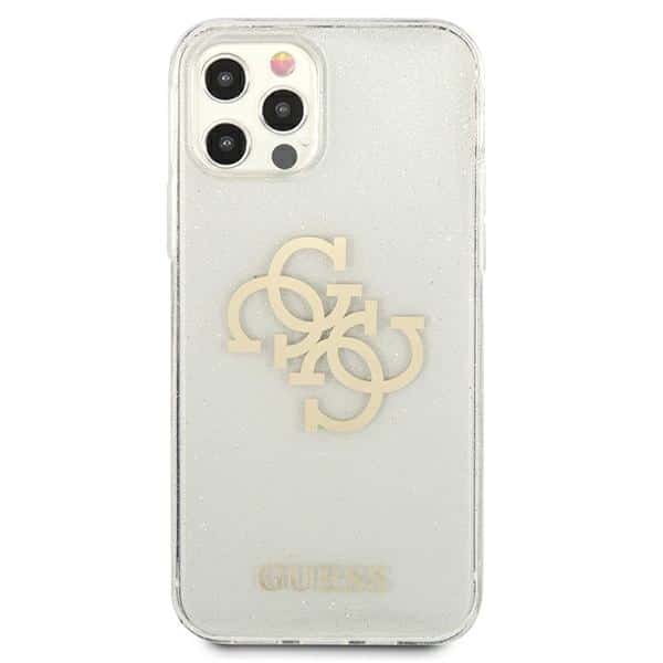 Guess Big Metal Logo - θήκη για Apple iPhone 12 Pro Max - Διάφανο - Image 3