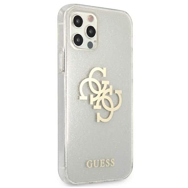 Guess Big Metal Logo - θήκη για Apple iPhone 12 Pro Max - Διάφανο - Image 4