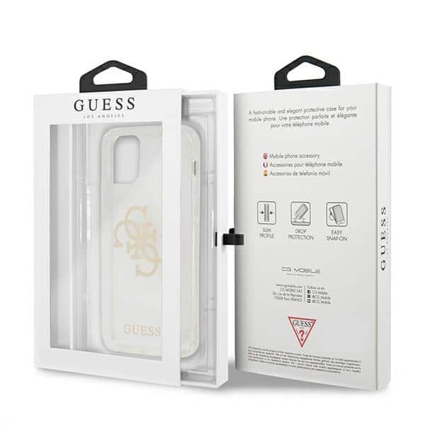 Guess Big Metal Logo - θήκη για Apple iPhone 12 Pro Max - Διάφανο - Image 8