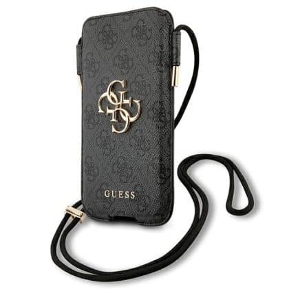 Guess Θήκη τηλεφώνου GUHCP12L4GPSGR 6,7" γκρι 4G Metal Logo
