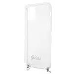 Guess GUHCP12MKC4GSSI iPhone 12/12 Pro 6,1" Transparent hardcase 4G Silver Chain - Image 6