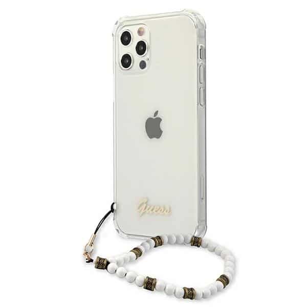 Guess White Pearl - θήκη για Apple iPhone 12/12 Pro 6,1 - Διάφανο - Image 2