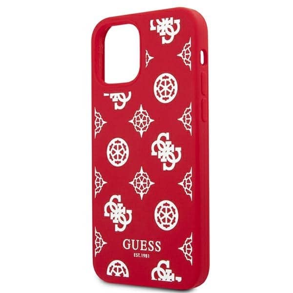 Guess Peony Collection - θήκη για Apple iPhone 12 Pro Max - Κόκκινο - Image 6
