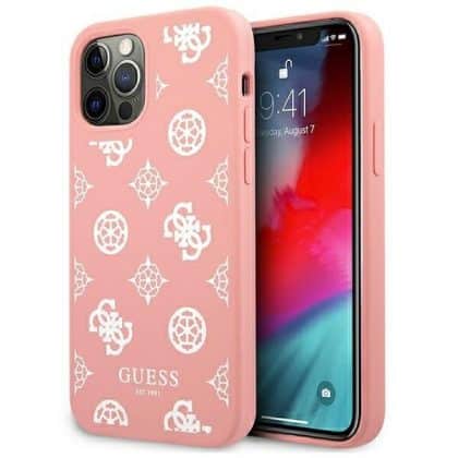Guess Peony Collection - θήκη για Apple iPhone 12 Pro Max - Ροζ