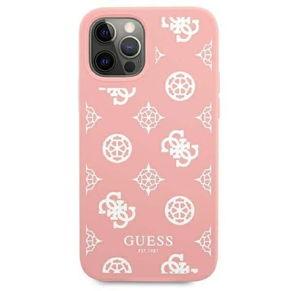 Guess Peony Collection - θήκη για Apple iPhone 12 Pro Max - Ροζ - Image 3