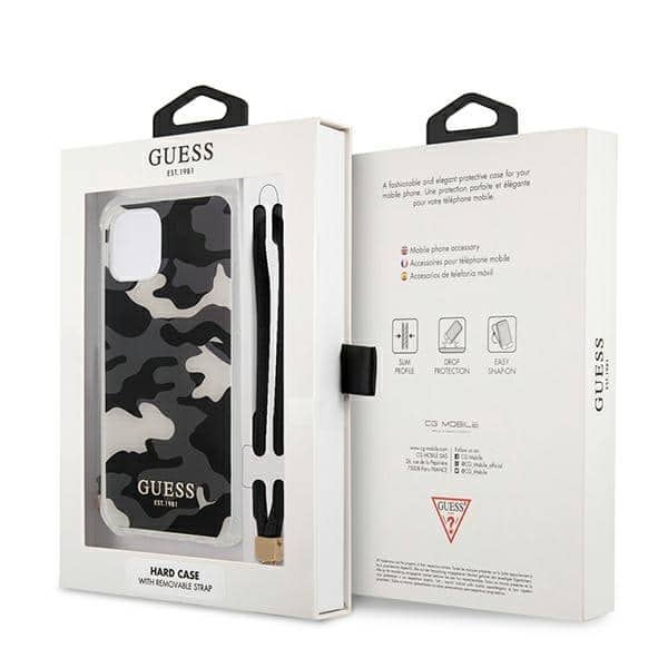 Guess Camo - θήκη για Apple iPhone 12/12 Pro - Μαύρο - Image 8