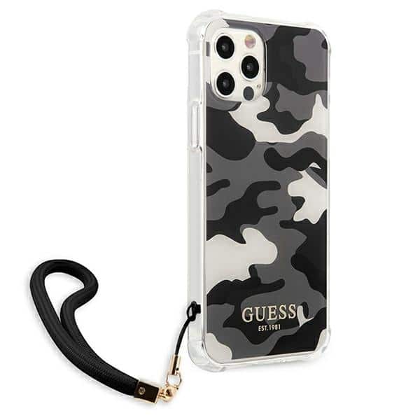 Guess Camo - θήκη για Apple iPhone 12 Pro Max - Μαύρο - Image 4