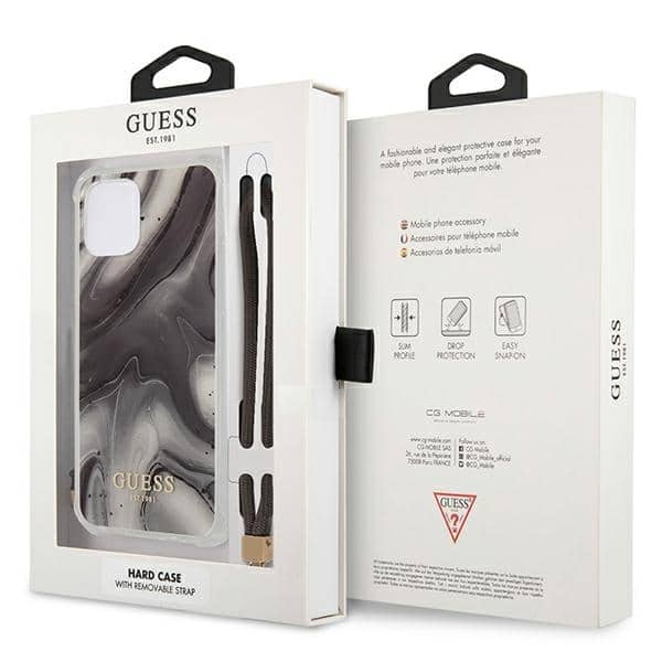 Guess Marble collection - θήκη για Apple iPhone 12 Pro Max - Γκρι - Image 8