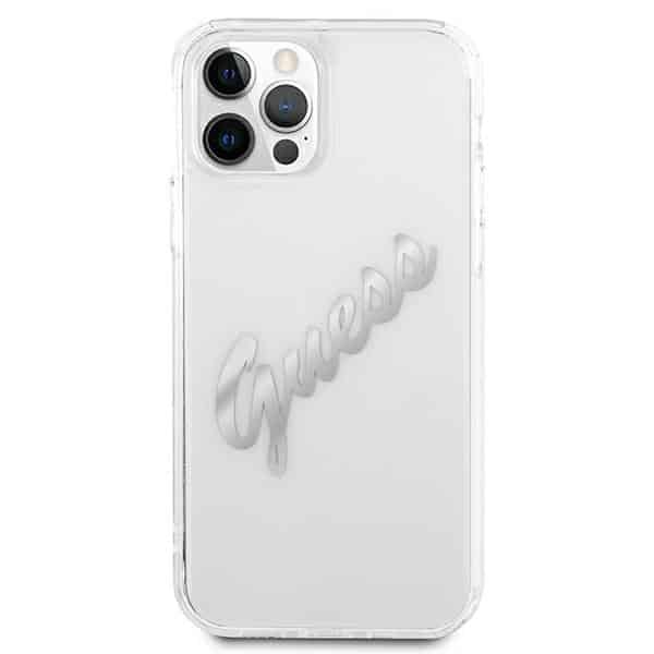 Guess Vintage - θήκη για Apple iPhone 12 Pro Max - Διάφανο - Image 3