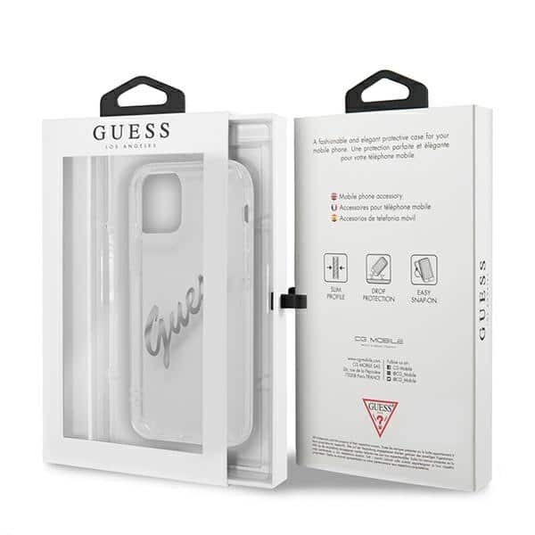 Guess Vintage - θήκη για Apple iPhone 12 Pro Max - Διάφανο - Image 8
