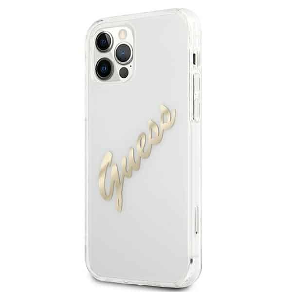 Guess Vintage - θήκη για Apple iPhone 12/12 Pro 6,1 - Διάφανο - Image 2