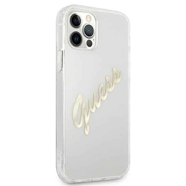 Guess Vintage - θήκη για Apple iPhone 12 Pro Max - Διάφανο - Image 4