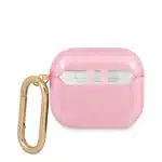 Guess GUA3UCG4GP AirPods 3 cover ροζ/pink Glitter Collection - Image 2