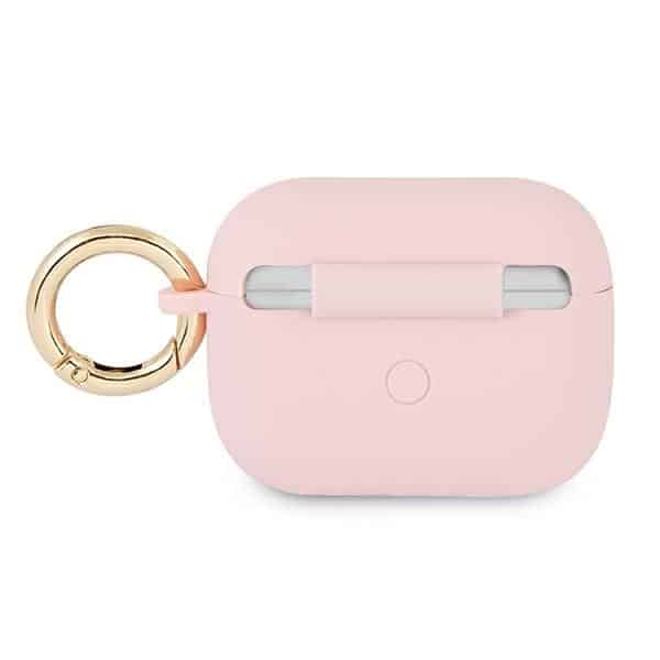 Guess GUAPSSSI AirPods Pro cover ροζ/pink Silicone Vintage Script - Image 2