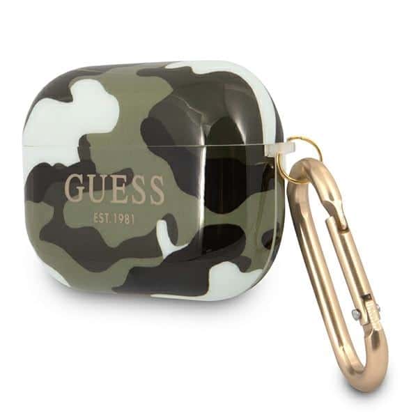 Guess GUAPUCAMA AirPods Pro cover zielony/khaki Camo Collection - Image 3