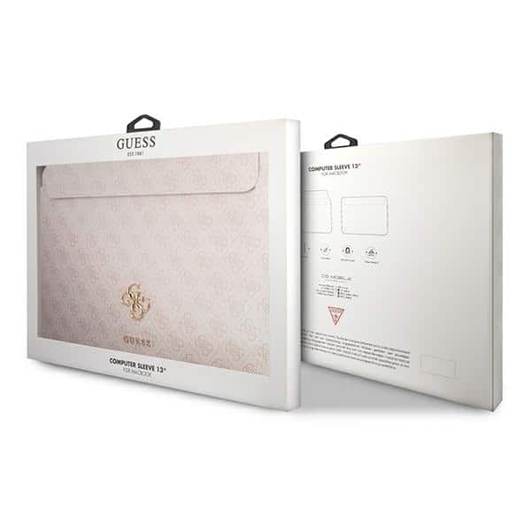 Guess Θήκη GUCS13G4GFPI 13" ροζ /pink 4G Big Logo - Image 5