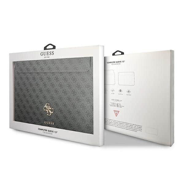 Guess Θήκη GUCS13G4GFGR 13" szary /grey 4G Big Logo - Image 5