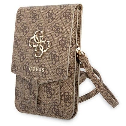 Guess Τσάντα GUWBG4GFBR καφέ /brown 4G Big Logo