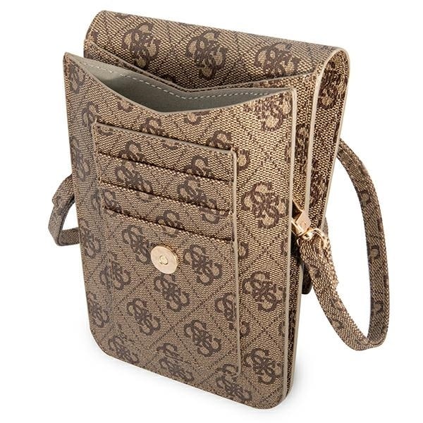 Guess Τσάντα GUWBG4GFBR καφέ /brown 4G Big Logo - Image 4