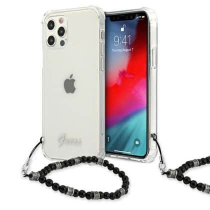 Guess Black Pearl - θήκη για Apple iPhone 12/12 Pro 6,1 - Διάφανο