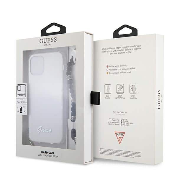 Guess Black Pearl - θήκη για Apple iPhone 12/12 Pro 6,1 - Διάφανο - Image 8