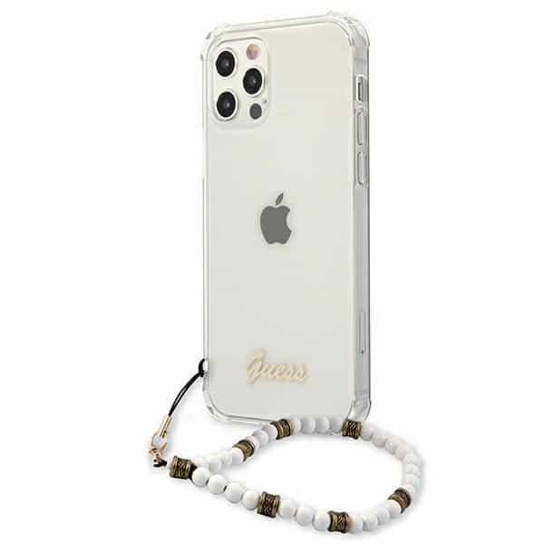 Guess White Pearl - θήκη για Apple iPhone 12 Pro Max - Διάφανο - Image 2