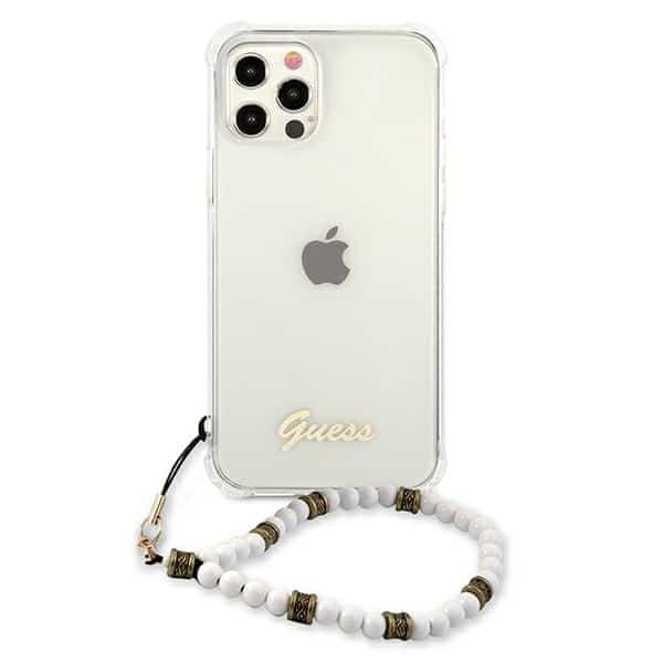Guess White Pearl - θήκη για Apple iPhone 12 Pro Max - Διάφανο - Image 3