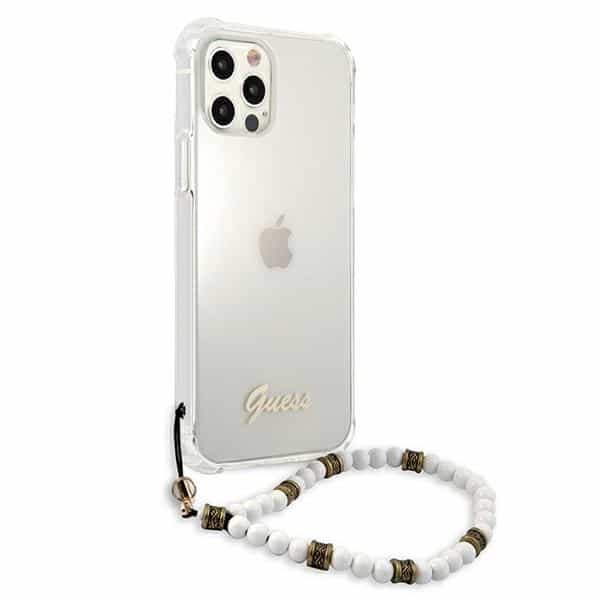 Guess White Pearl - θήκη για Apple iPhone 12 Pro Max - Διάφανο - Image 4