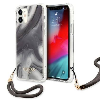 Guess Marble collection - θήκη για Apple iPhone 12 mini - Γκρι